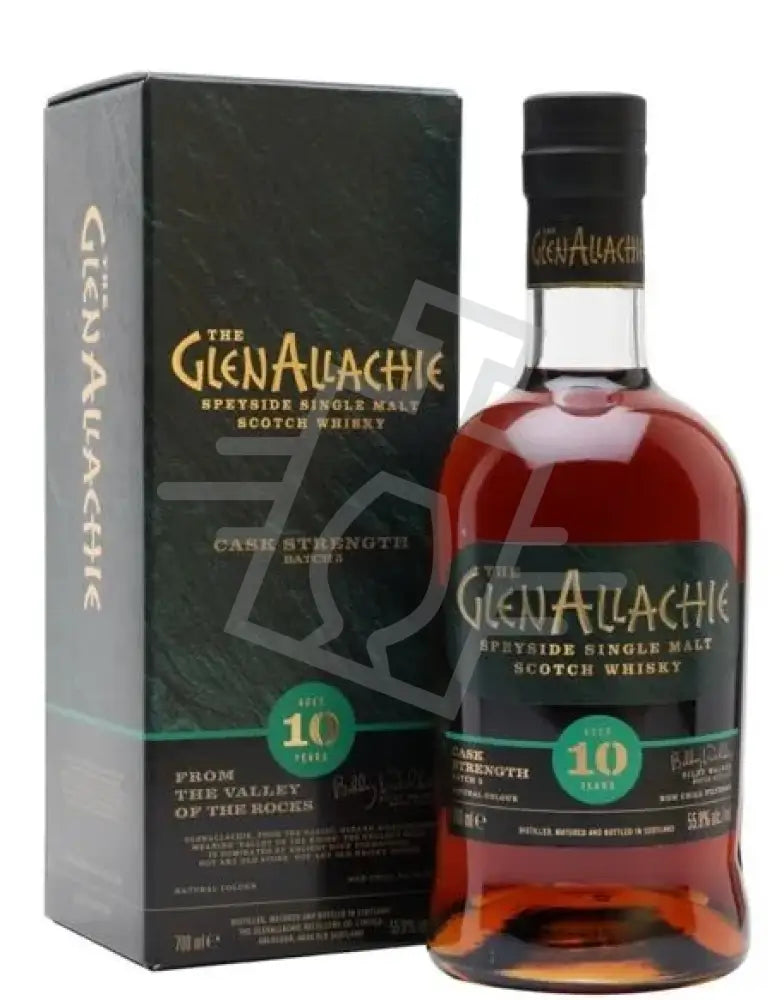 GLENALLACHIE Whisky 10y 0,7l Cask Strength Batch 7 Speyside S.M.S 56,8% DD