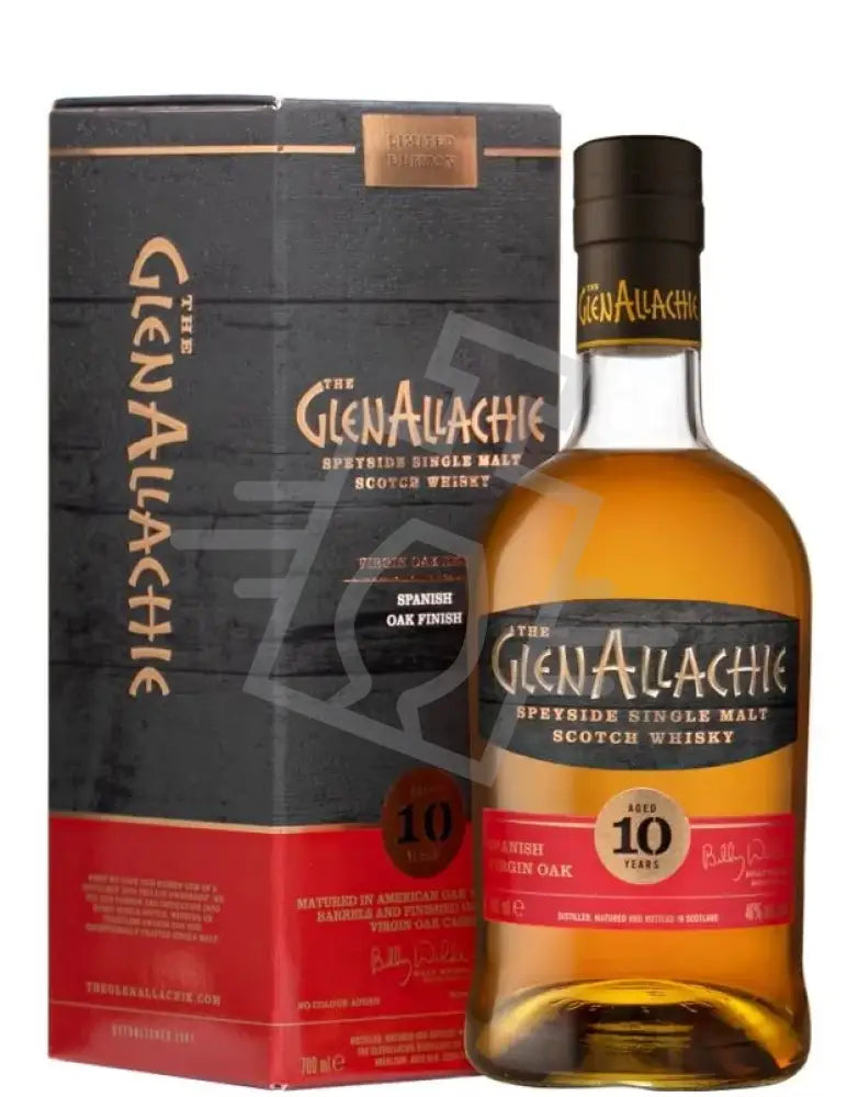 GLENALLACHIE Whisky 10y 0,7l Virgin Oak Series Spanish Oak Finish 48% DD.