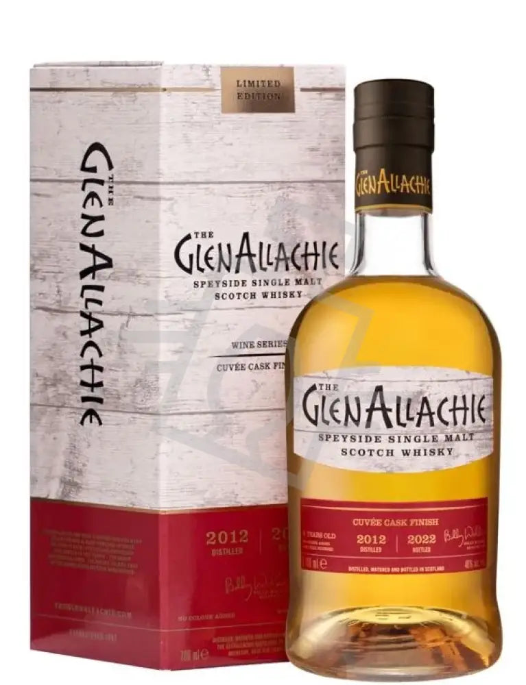 GLENALLACHIE Whisky 9y 0,7l Wine Series Cuvée Cask Finish 2012. 48% DD.