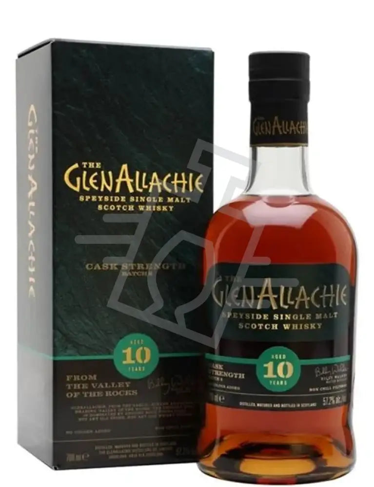 GLENALLACHIE Whisky 10y 0,7l Cask Strength Batch 8 Speyside S.M.S 57,2% DD