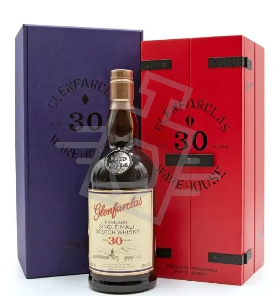 GLENFARCLAS Whisky 30y 0,7l Warehouse Edition Highland Single M. 43% FADD.