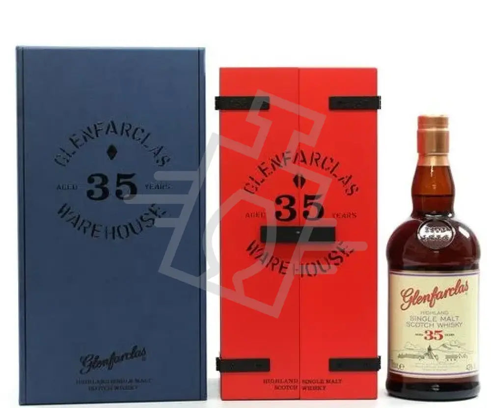 GLENFARCLAS Whisky 35y 0,7l Warehouse Edition Highland Single M. 43% FADD.