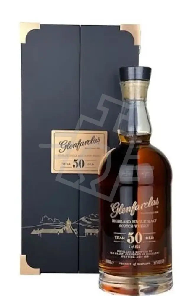 GLENFARCLAS Whisky 50y 0,7l Highland Single Malt Scotch 50% DD.