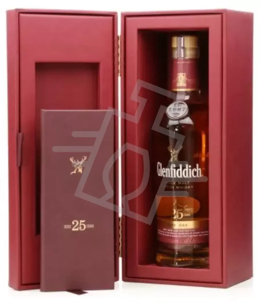 GLENFIDDICH Whisky 25y 0,7l 43% BŐRDD.