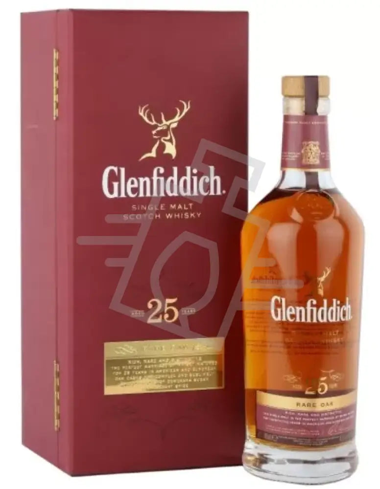 GLENFIDDICH Whisky 25y 0,7l 43% BŐRDD.
