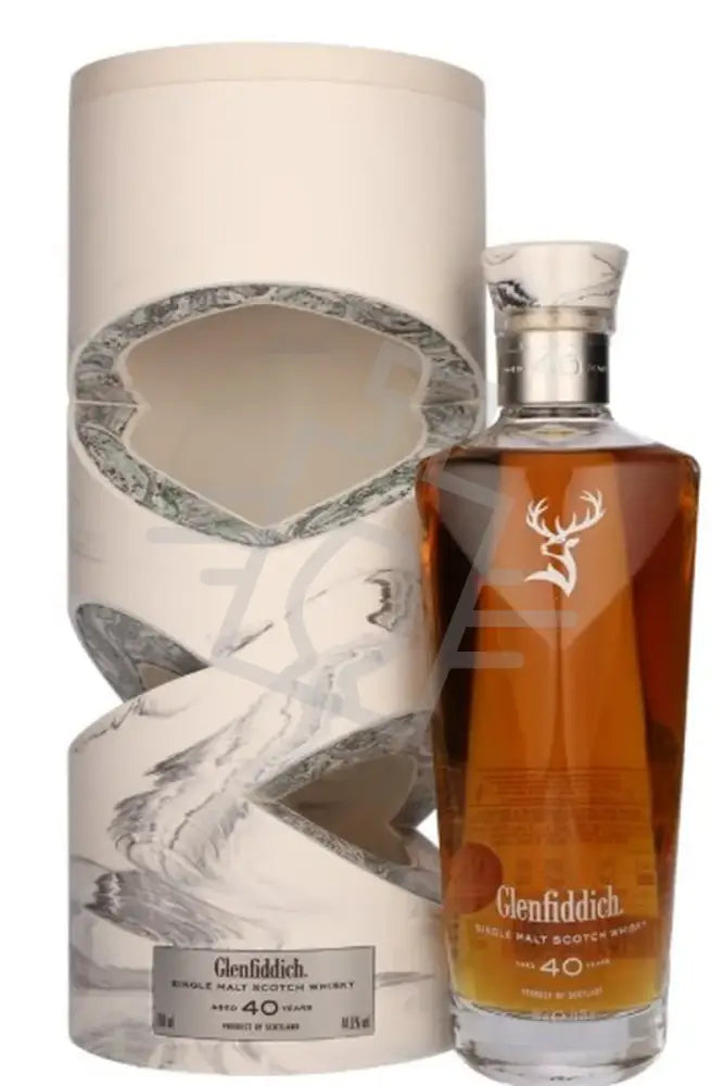 Glenfiddich Whisky 40 years Re:Imagination of Time - Cumulative Time 0,7l DD.