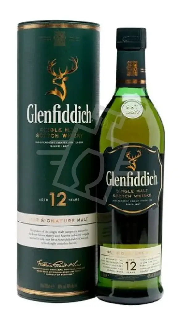 GLENFIDDICH Whisky 12y 0,7l Single Malt Scotch 40% DD.
