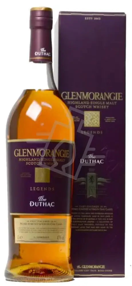 GLENMORANGIE Whisky 1,0l The Duthac Highland Single Malt Scotch 43% DD.