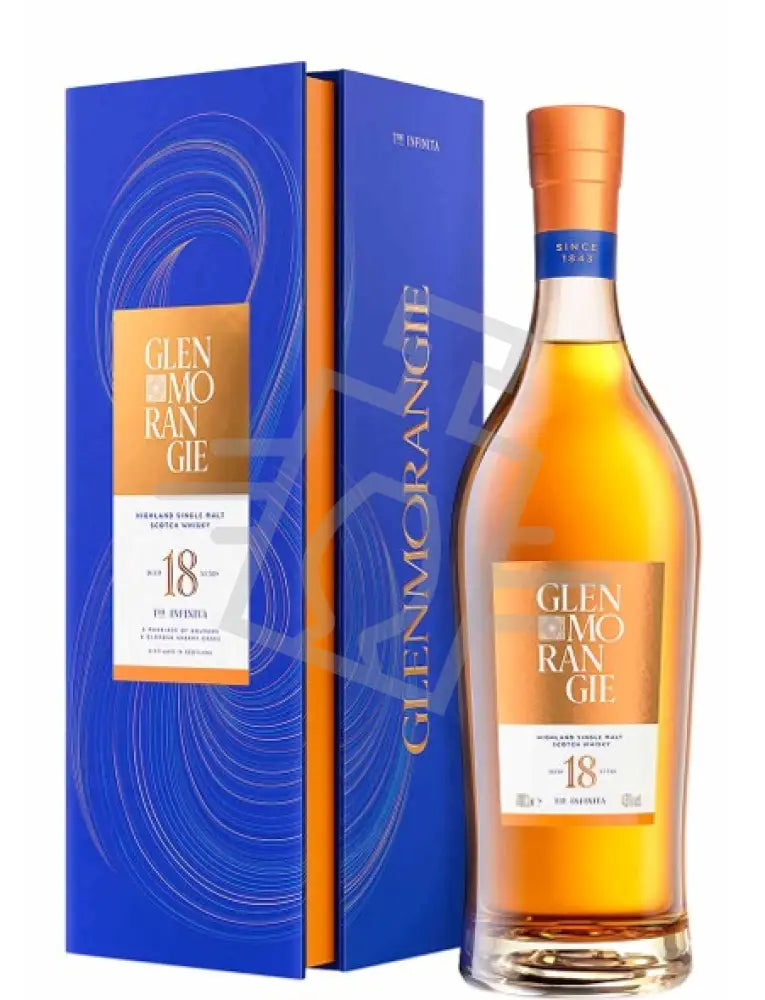 GLENMORANGIE Whisky 18y 0,7l The Infinita Highland Single Malt 43% DD. Whisky