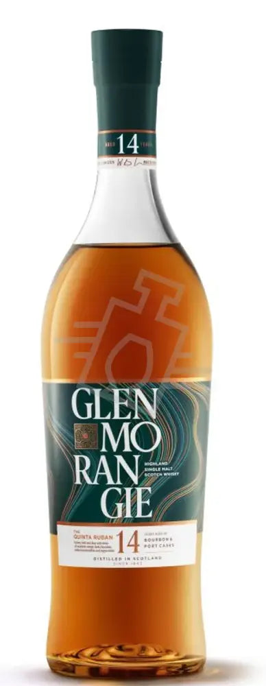 Glenmorangie Whisky 14 years The Quinta Ruban Bourbon & Port Cask Finish 0,7l DD.