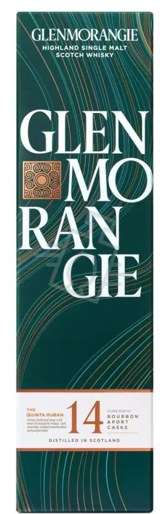 Glenmorangie Whisky 14 years The Quinta Ruban Bourbon & Port Cask Finish 0,7l DD.