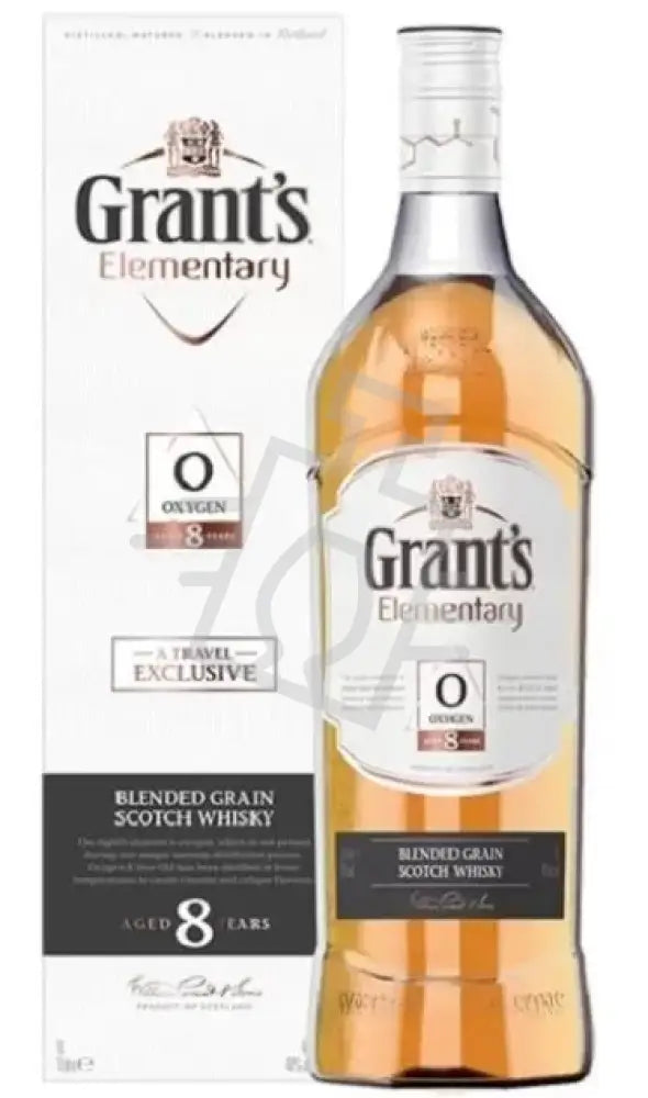 GRANT'S Whisky 8y 1,0l Elementary Oxygen Blended Grain Scotch 40% DD.