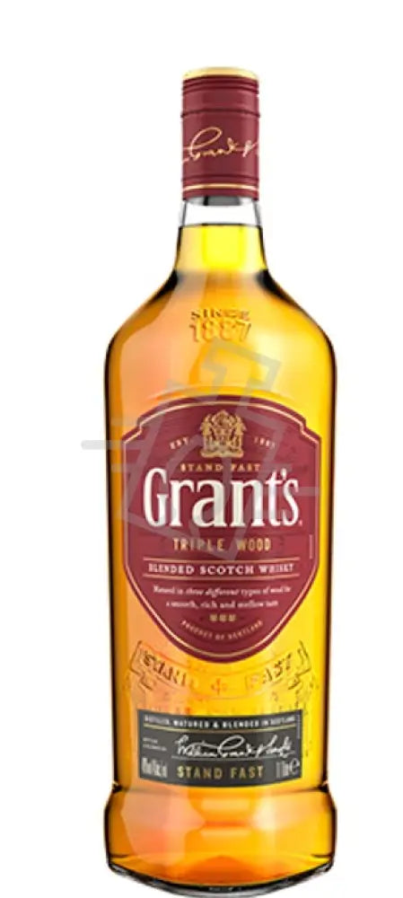 GRANT’S Whisky 12y 0,7l Triple Wood Blended Scotch 40% Whisky