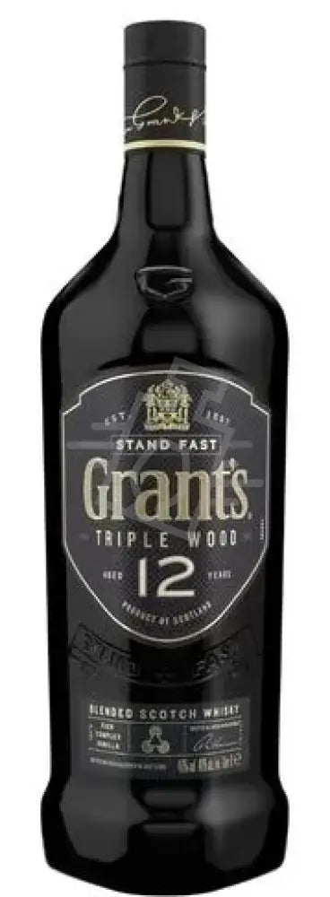 GRANT'S Whisky 12y 1,0l Triple Wood Blended Scotch 40%