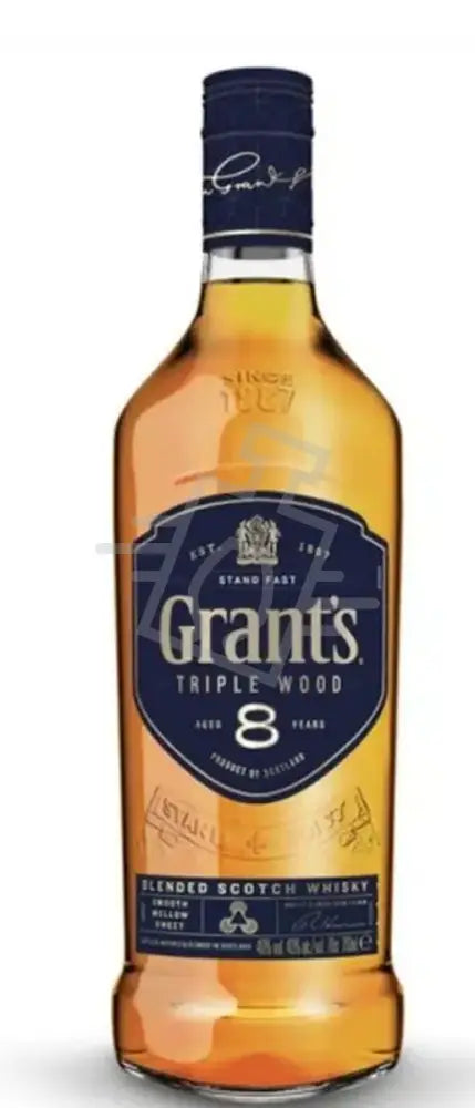 Grants Whisky 8 years Triple Wood Blended Scotch 0,7l
