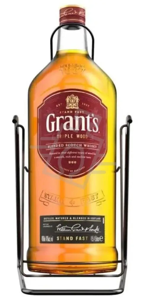GRANT'S Whisky Blended 4,5l Scotch 40% állvány + kiöntő