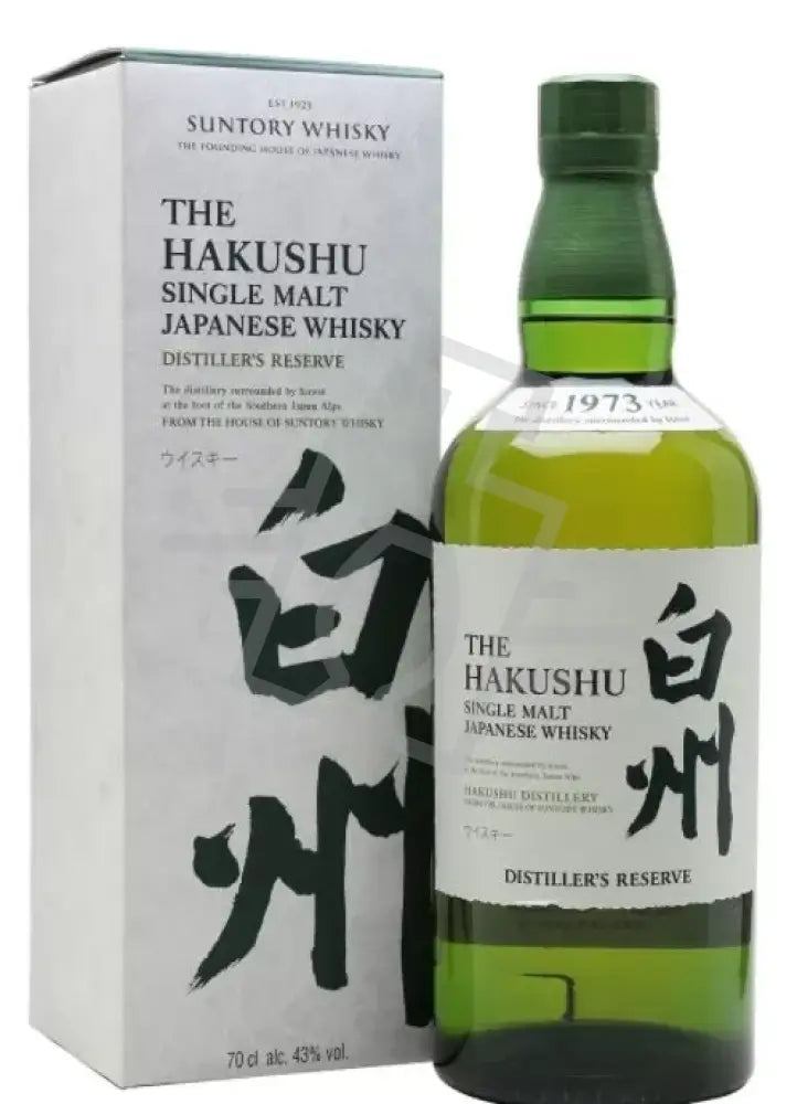THE HAKUSHU Whisky 0,7l Distiller's Reserve Single Malt (Suntory) 43% DD.