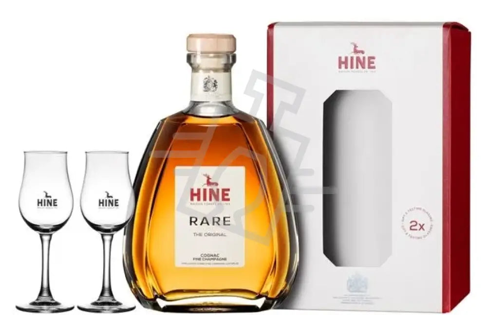 HINE Konyak 0,7l Rare VSOP The Original 40% DD. + 2 pohár