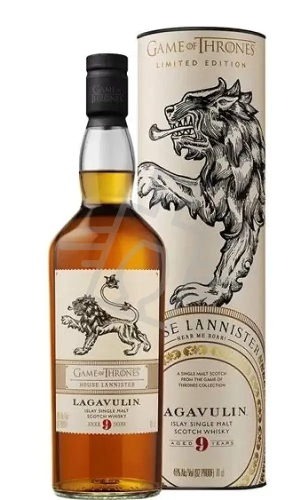 LAGAVULIN Whisky 9y 0,7l Game of Thrones Limited Edition 46% DD.
