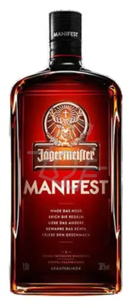 JAGERMEISTER Keserű Manifest 1,0l 38%