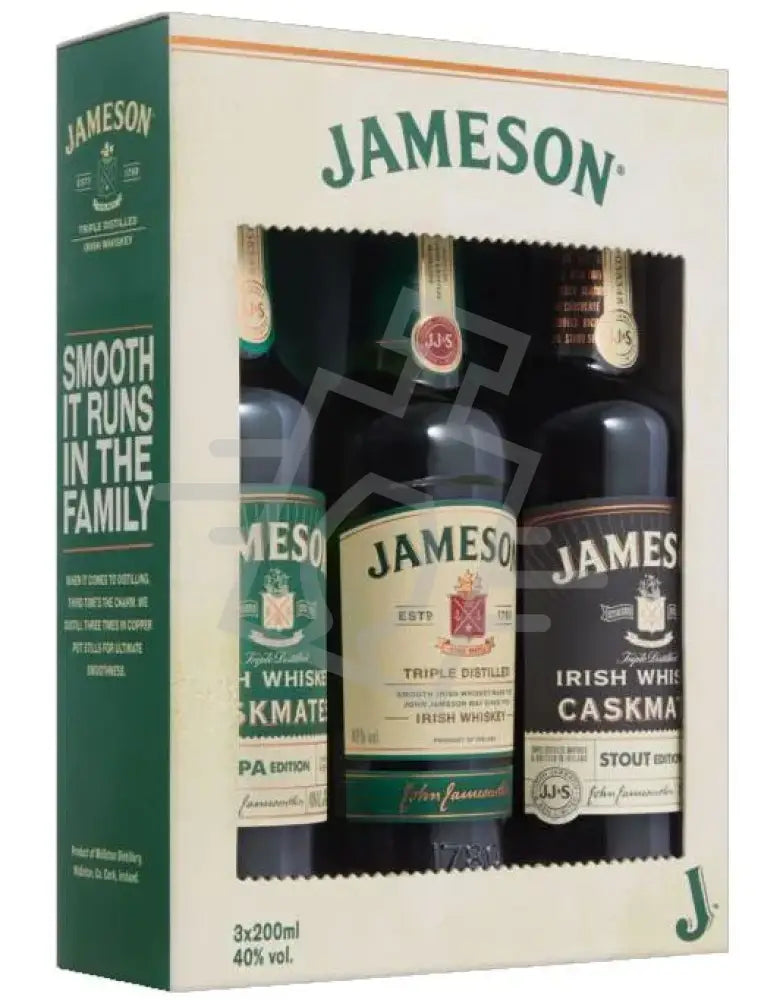 JAMESON Whisky Trio 0,2l*3 Caskmates,Ipa, Triple Distilled) 40% DD.