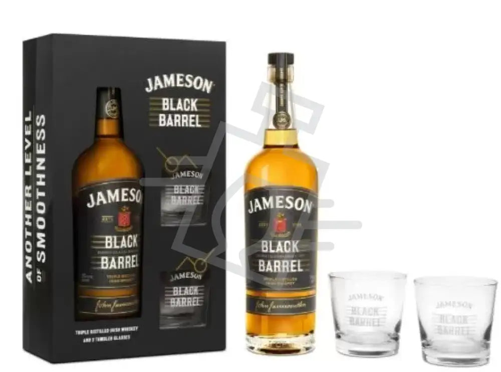 JAMESON Whisky Black Barrel 0,7l 40% DD. + 2 pohár