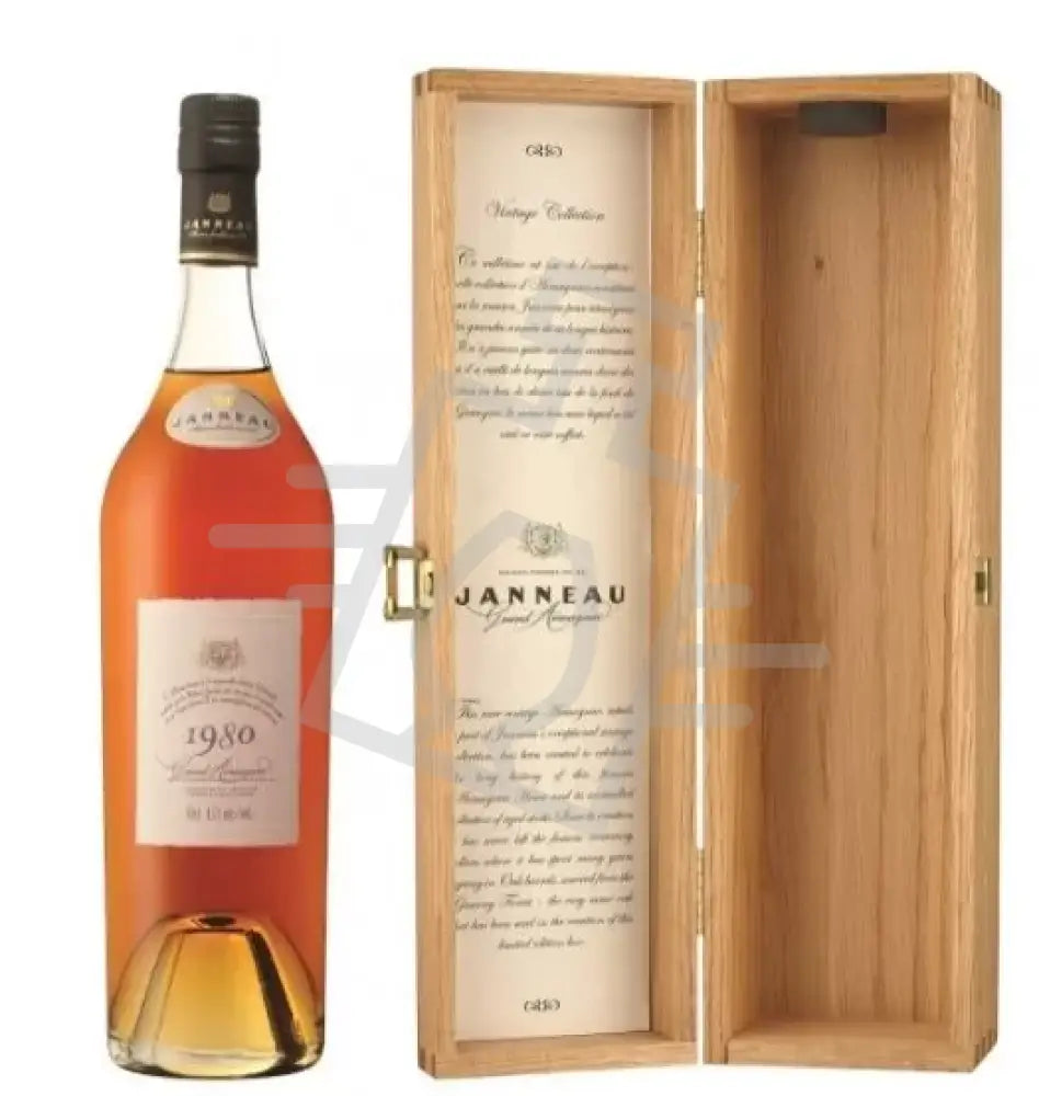 JANNEAU Grand Armagnac 0,7l Vintage Coll. 1980 43% FADD.