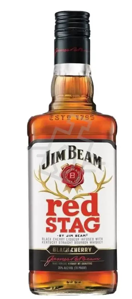 JIM BEAM Whisky Red Stag 1,0l Black Cherry 32,5%
