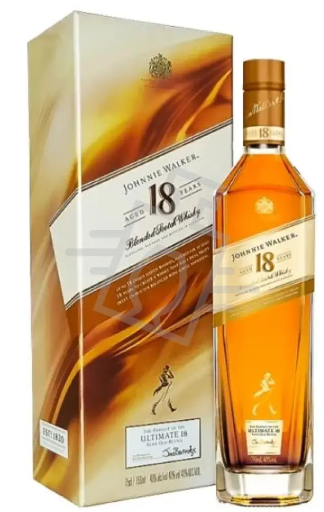 JOHNNIE WALKER Whisky 18y 0,7l The Ultimate 40% DD.