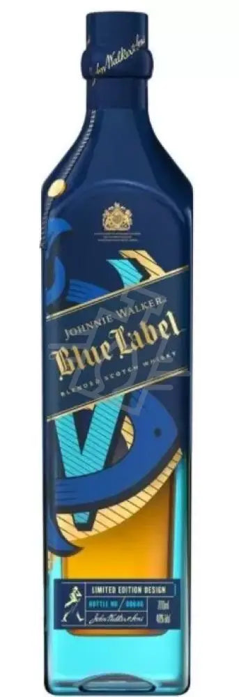 JOHNNIE WALKER Whisky Blue L. 0,7l 40% DD. Limited Edition Design