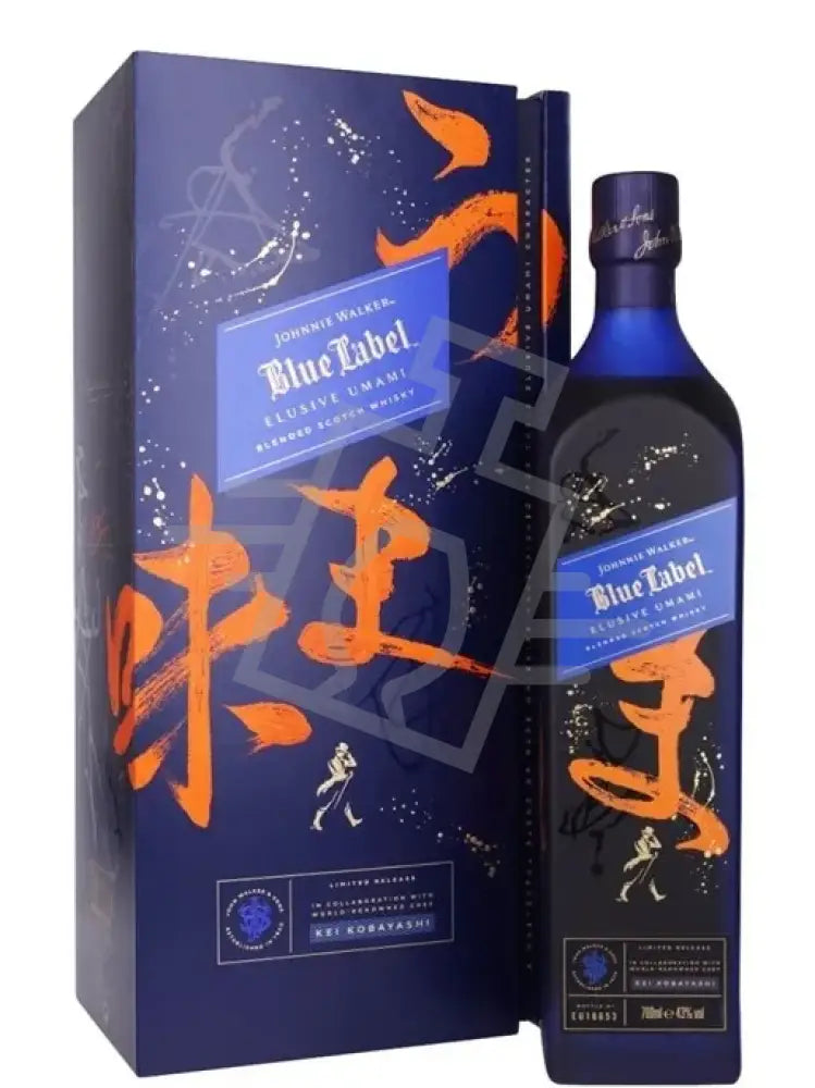 JOHNNIE WALKER Whisky Blue L. 0,7l 40% DD. Elusive Umami Limited Release