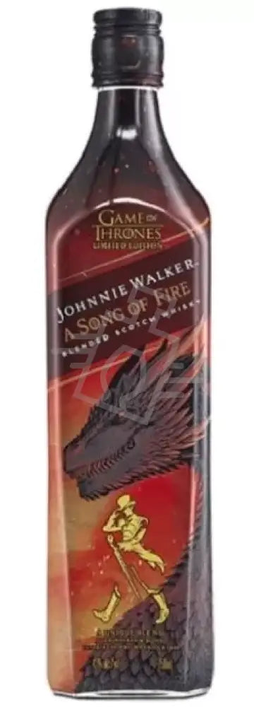 JOHNNIE WALKER Whisky Game of Thrones Edition 0,7l Song of Fire 40,8%