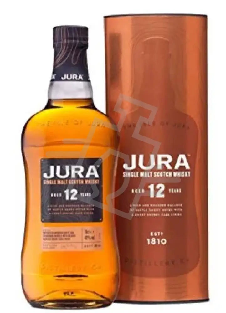 JURA Whisky 12y 0,7l Single Malt Scotch 40% DD.