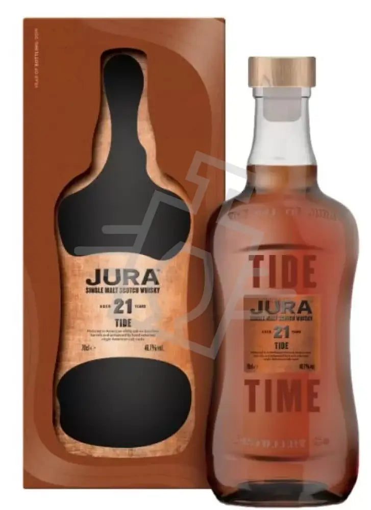 JURA Whisky 21y 0,7l Tide Single Malt Scotch 46,7% DD.