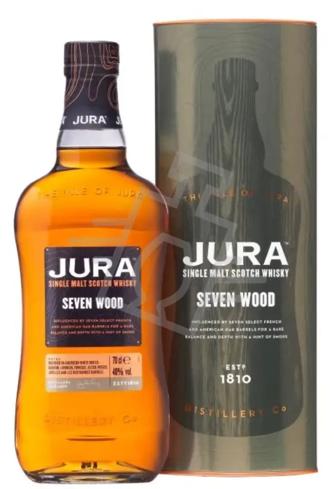JURA Whisky 0,7l Seven Wood 42% DD.