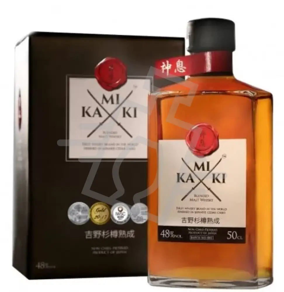KAMIKI Whisky 0,5l Blended Malt 48% DD.