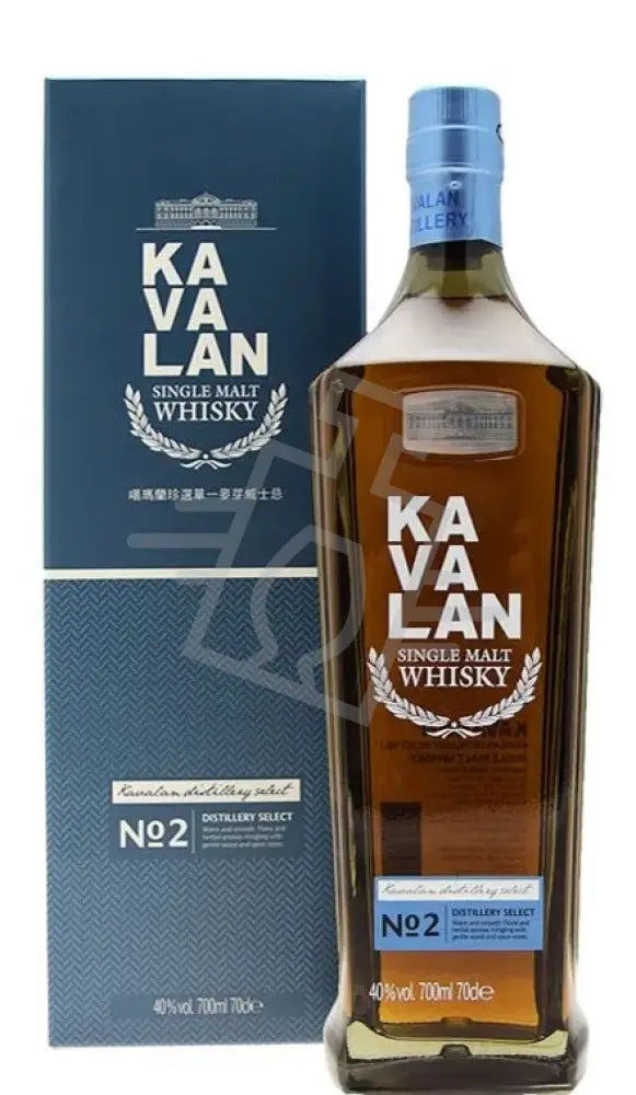 KAVALAN Whisky 0,7l Distillery Select No 2. Single Malt 40% DD.
