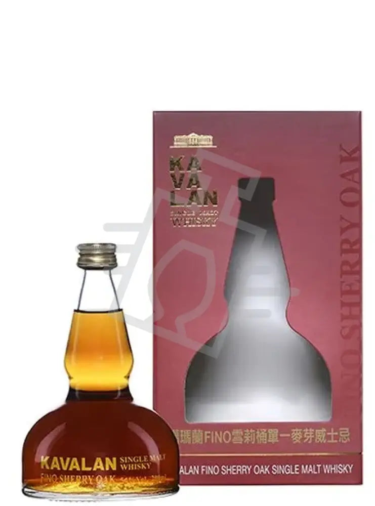 KAVALAN Whisky 0,2l Fino Sherry Oak Single Malt 54% DD.