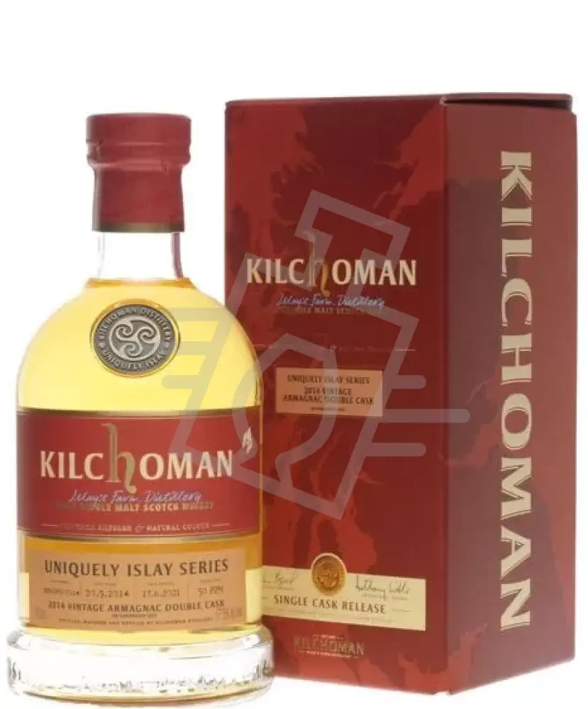 KILCHOMAN Whisky 0,7l 2014 Vintage Armagnac Double Cask Finish 57,5% DD.