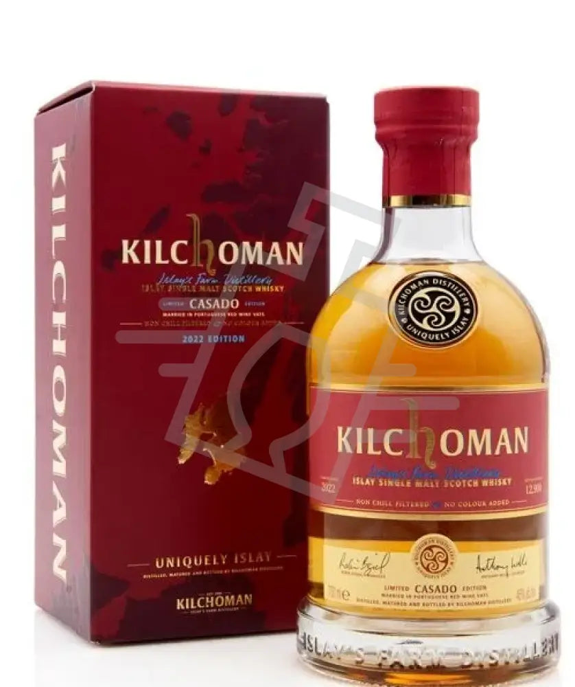 KILCHOMAN Whisky 0,7l 2022 Casado Limited Edition Islay S.M.S 46% DD.