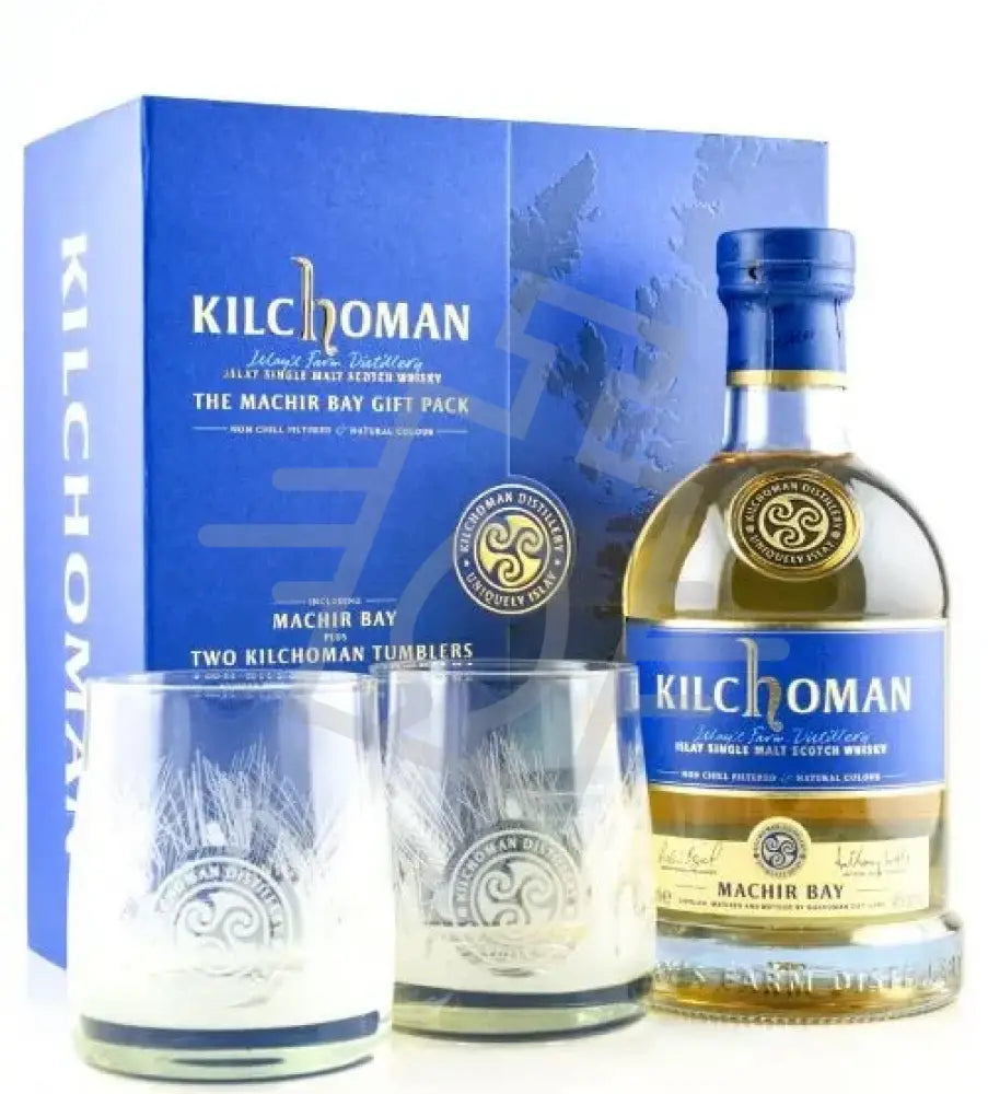 KILCHOMAN Whisky Machir Bay 0,7l 46% DD. + 2 pohár