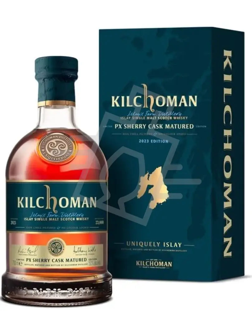 KILCHOMAN Whisky PX Sherry Cask Matured 2023 Edit. Islay S.M.S 0,7l 50% DD