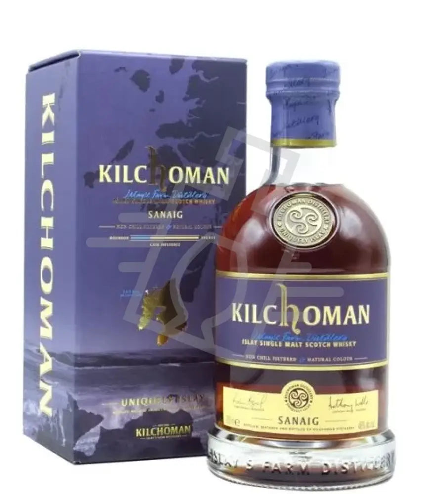 KILCHOMAN Whisky Sanaig 0,7l Islay Single Malt Scotch 46% DD.