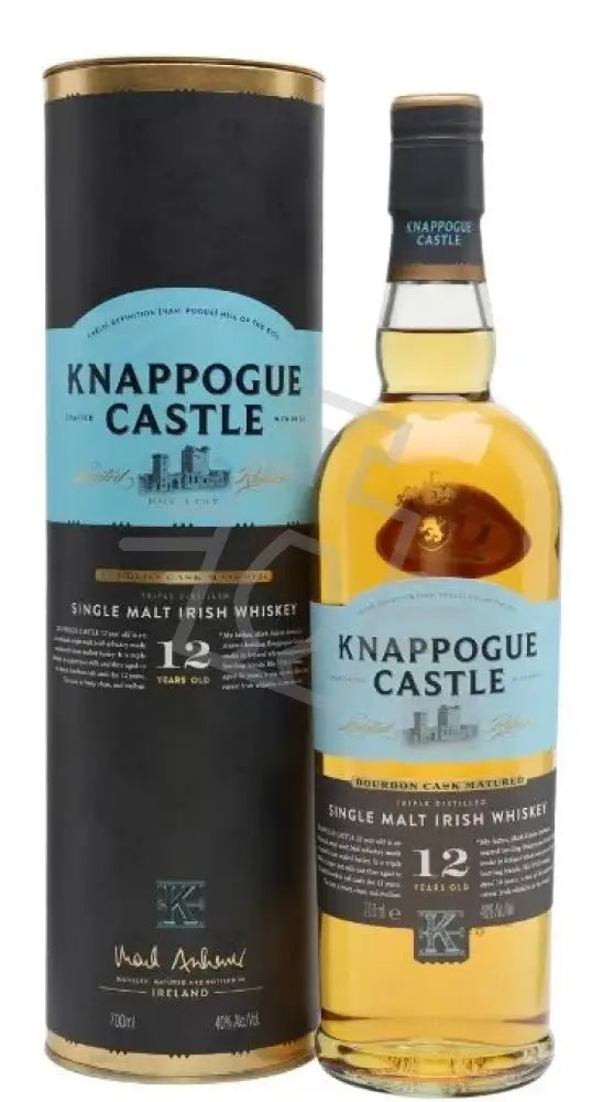 KNAPPOGUE CASTLE Whisky 12y 0,7l Limited Rel. Bourbon Cask Mat. 43% DD.