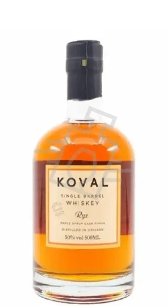 KOVAL Whisky 0,5l Rye Single Barrel Maple Syrup Cask Finish 50%
