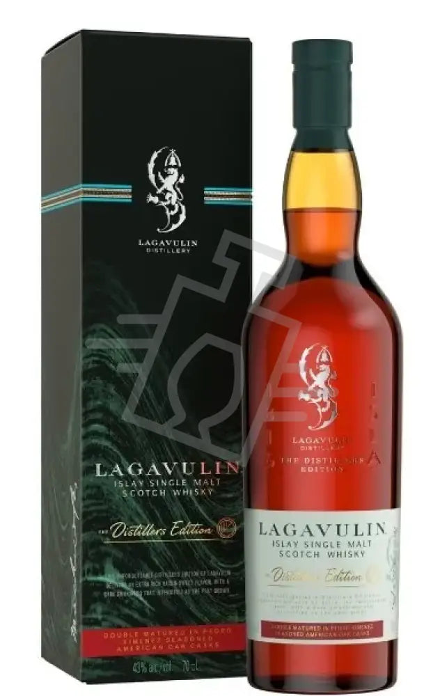 LAGAVULIN Whisky Distillers Edition 0,7l Double Matured S.M.S 43% DD.