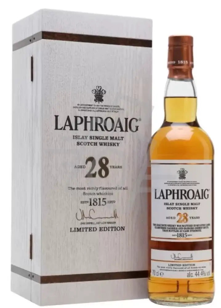 LAPHROAIG Whisky 28y 0,7l Limited Edition Islay Single Malt S. 44,4% FADD.