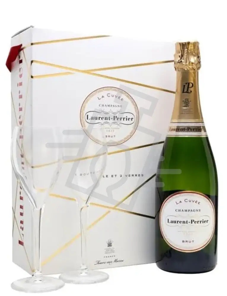 LAURENT-PERRIER Champagne La Cuvée 0,75l Brut DD. + 2 pohár