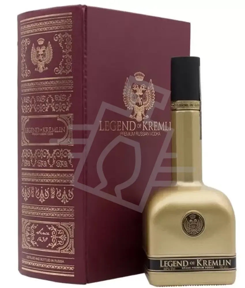 LEGEND OF KREMLIN Vodka Red Book 0,7l Edition 40% DD.