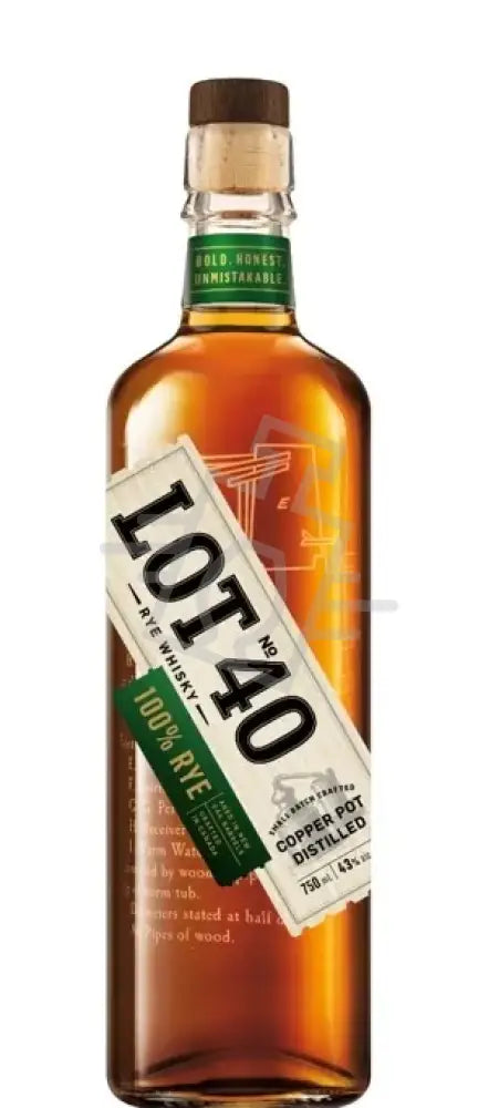 LOT No.40 Whisky 0,7l 100% Canadien Rye 43%